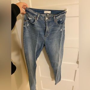 Abercrombie curve love skinny jeans